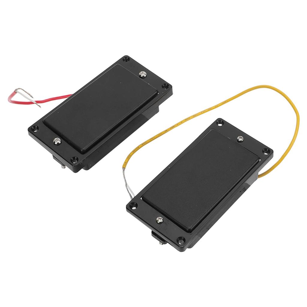 Звукосниматель для электрогитары, металлический бриджевый и нековый, с закрытым двойным звукоснимателем, части музыкального инструмента