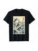 Hokusai The Great Wave Off Kanagawa For Artists T-Shirt