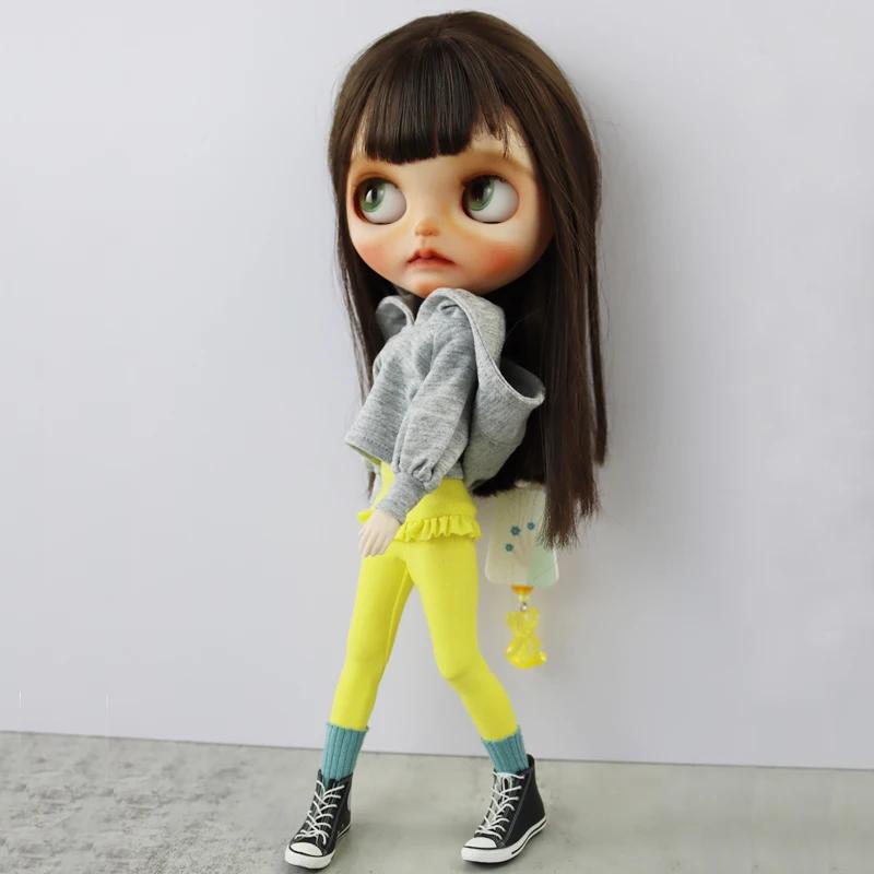 Для кукол Blythe Одежда Свитер для кукол Ob24 Ob22 Azone Джинсы и Худи