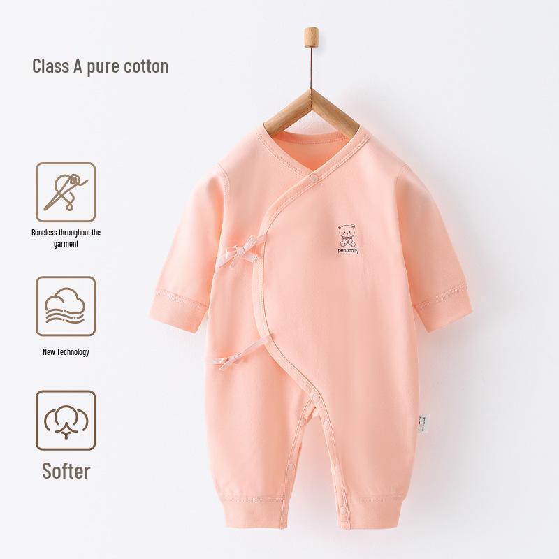 Детский боди из чистого хлопка - Монашеский комбинезон для новорожденных на все сезоны (0-3 месяца)