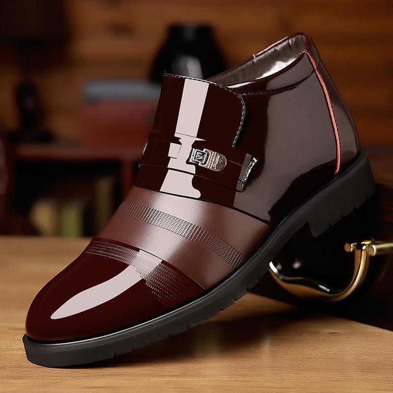 Летние новые туфли Doudou из мягкой кожи, мужские повседневные кожаные туфли для бизнеса, мужские туфли, популярные в Douyin мужские туфли дерби