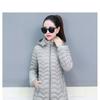 Winter Coat Women  Fashion Middle Age Mother Slim Down Cotton Hooded Jacket Plus Size Casual Solid Warm Thick Outwear Parka