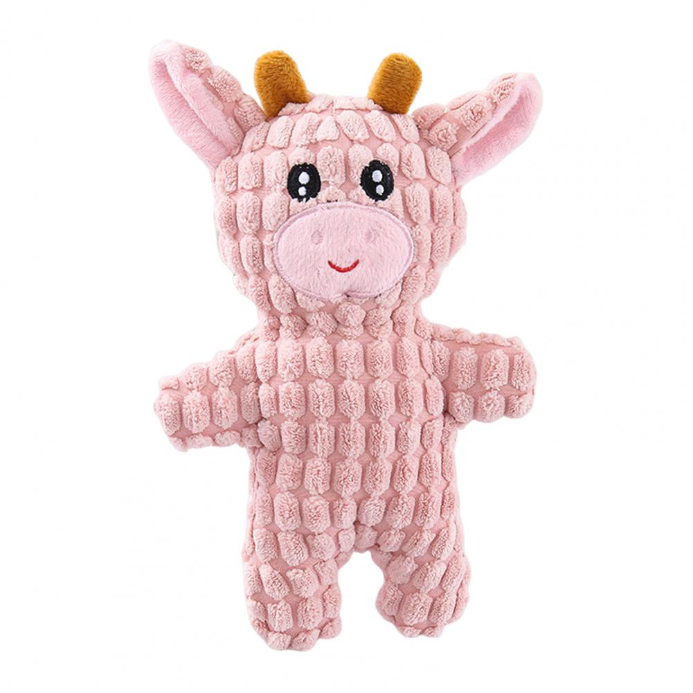 Plush Texture Dog Toy Plush Dog Toy with Wrinkle Sound Durable Plush Dog Toy Set for Small Dogs Squeaky for Chewers