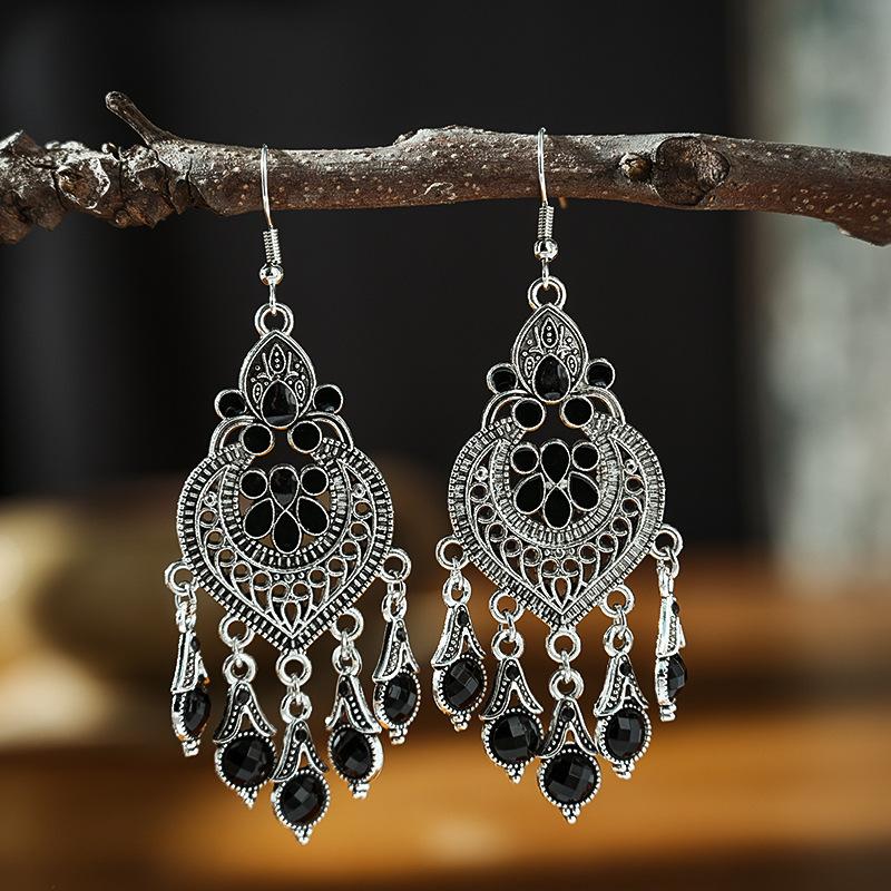 Серьги кисточки