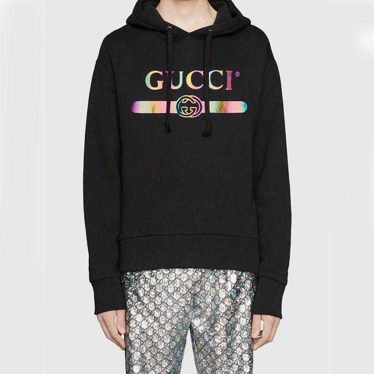 Gucci Свитшот унисекс SS23 Черный 475374-XJAPA-1082