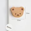 Wooden Drawer Knob Single Hole Design Door Handle Cute Cupboard Knob  Home