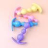 Anal Beads Prostate Stimulator Ball Butt Plug Anal Plug 18+ Adult Women Men Gay Couples Erotic SM Flirting Sex Toys 4 Colors