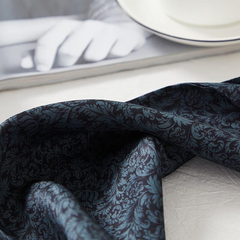 Hengyuanxiang Women's Double-Layer Mulberry Silk Scarf