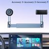 Eary Dual-position Car Screen Phone Holder Metal Bracket 360° Adjustable Stand Fit for Tesla Model 3 Y Highland Car Accessories 7