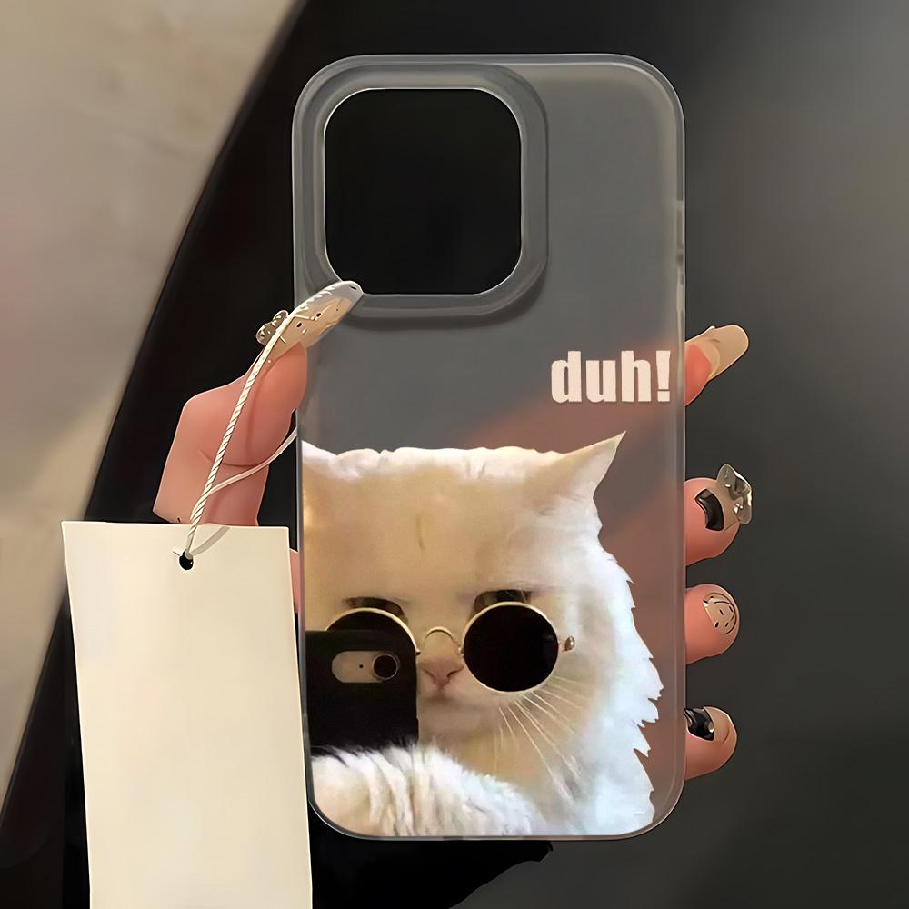 Mobile Phone Cases for iPhone 11 13 15 Pro Max 12 14 Pro Max Case iPhone 16 15 Plus 13 Pro 12 Frosted Texture Painted Cartoon Flowers