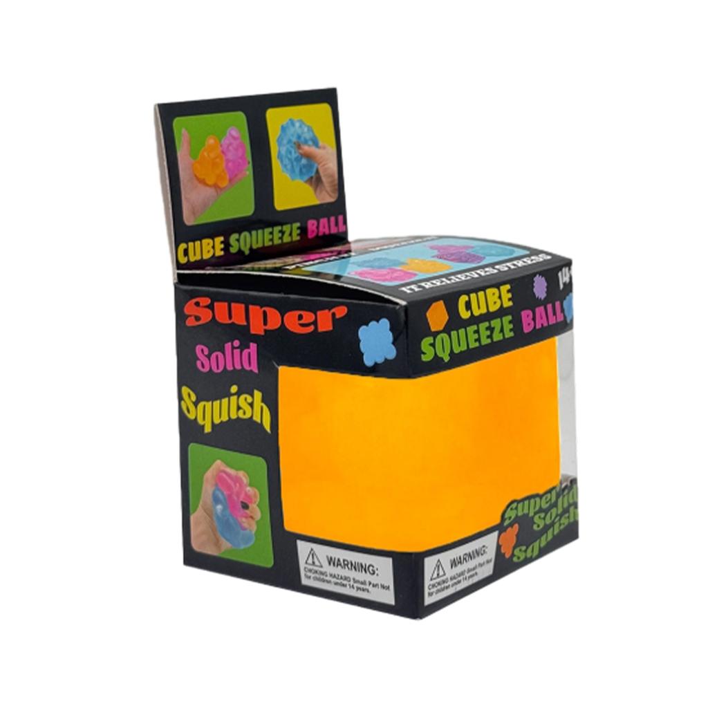 Schylling Needoh Nice Cube Сенсорный кубик-антистресс Для снятия стресса и тревоги Сенсорный инструмент Для концентрации Внимание СДВГ И успокоения Офисный гаджет на стол