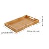 Bamboo Storage Tray household Tea Tray Retro Storage Plate  Home Living Room