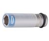 TONE Thin Foil Nut Socket for Impact with Protector Drive Angle Blue Width Across Flats 17mm 4AP-17N 12.7mm (1/2")