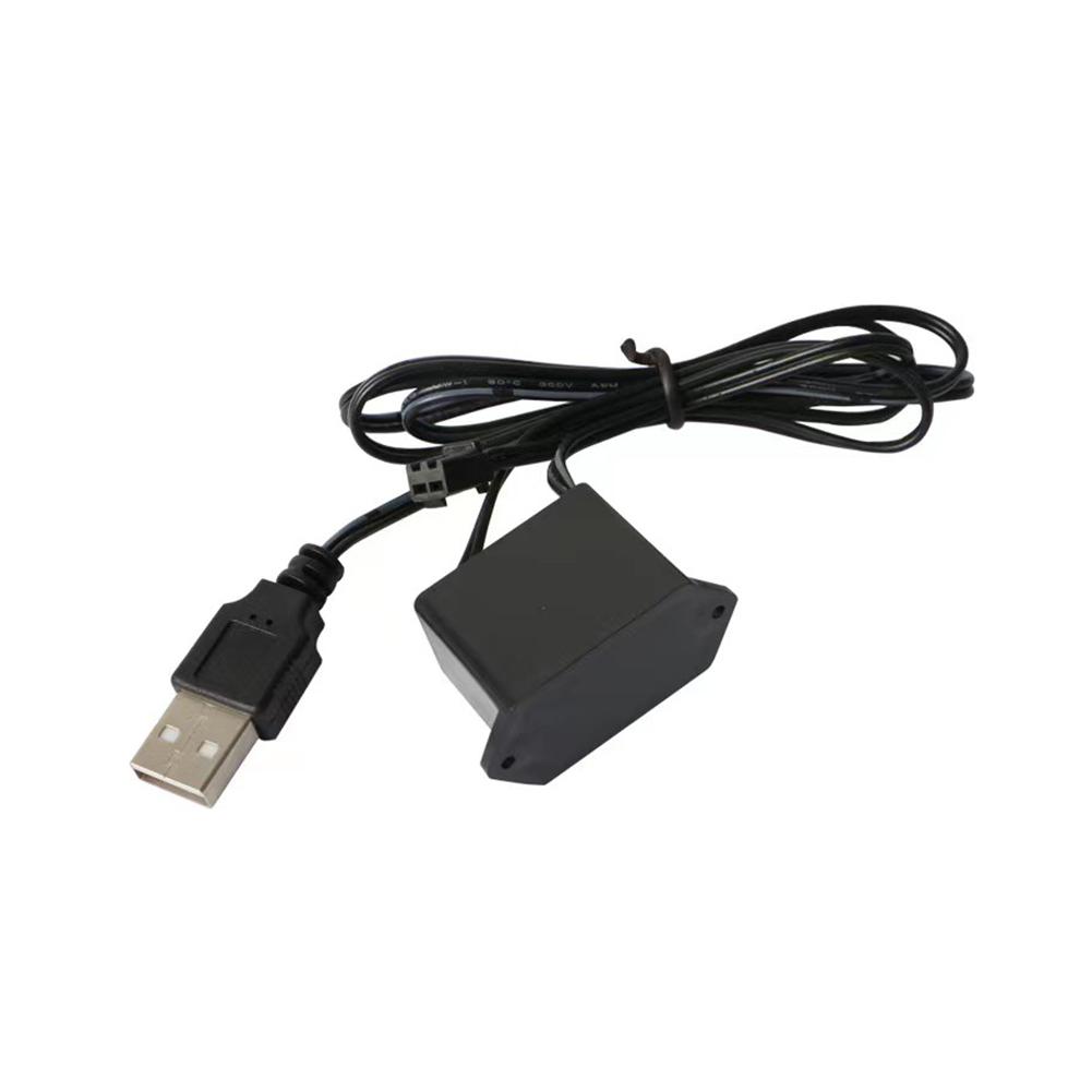 1M/2M/3M/5M Декоративная лампа для салона автомобиля EL-проводка Неоновая лента Авто DIY Гибкая подсветка USB-лампа для создания атмосферы вечеринки