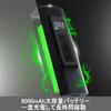 Электрический воздушный насос Junfire для велосипеда и автомобиля 6000 мАч Перезаряжаемый беспроводной электрический насос Максимальное давление Автоматически Совместим с и Совместим с и