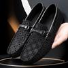 2024 осень мужская обувь новая обувь Doudou мужская низкая корейская версия дышащая ленивая обувь одна педаль вождения мужская