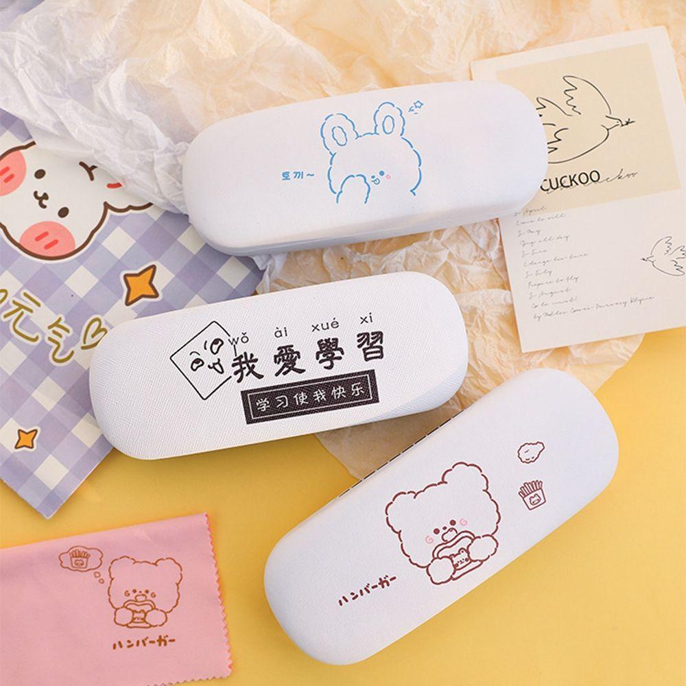 Protector Containers Women Square Glasses Box Reading Glasses Case Spectacle Case Eyeglass Hard Box