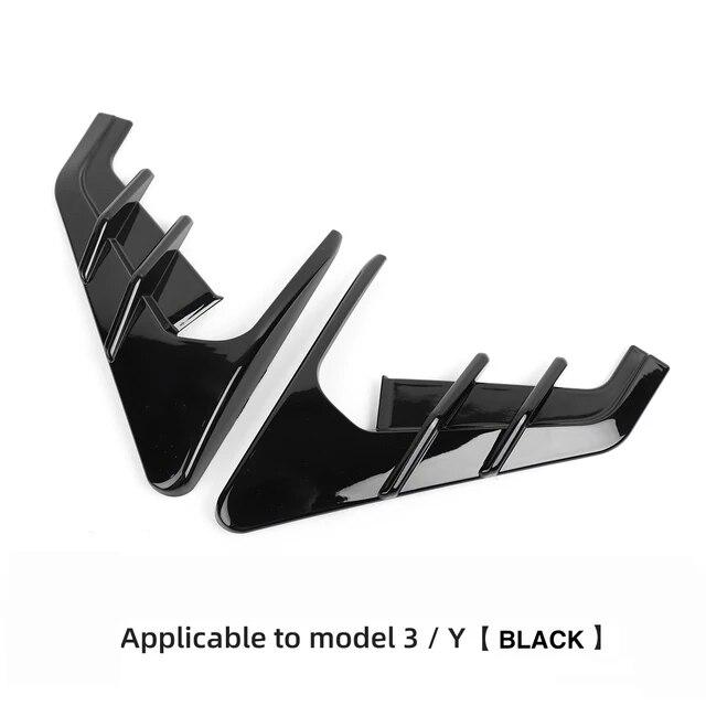 Для Tesla Model 3 Model Y, автомобильная камера, боковое крыло, панель, спойлер, пылезащитный чехол, украшение, модификация, аксессуары Model3 2022