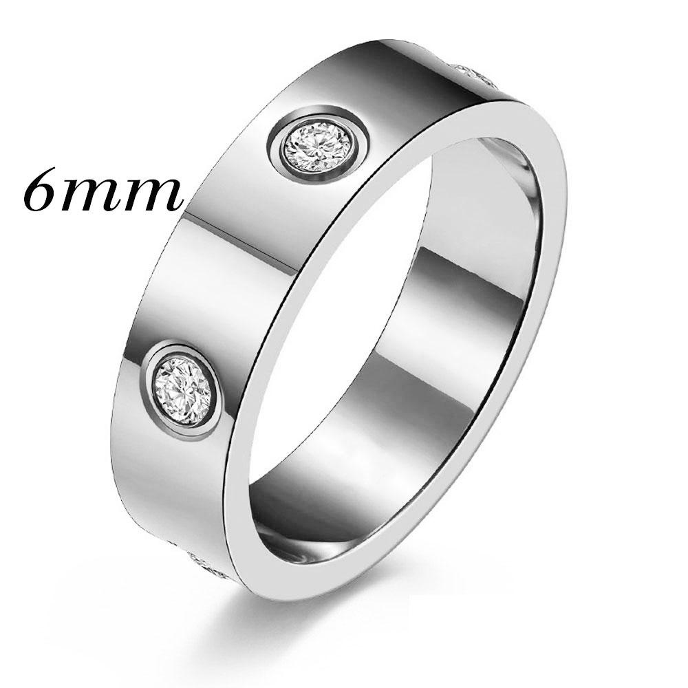 Модное свадебное кольцо с цирконием для женщин, простое ювелирное изделие из нержавеющей стали цвета розового золота, аксессуары для вечеринок, горячая распродажа