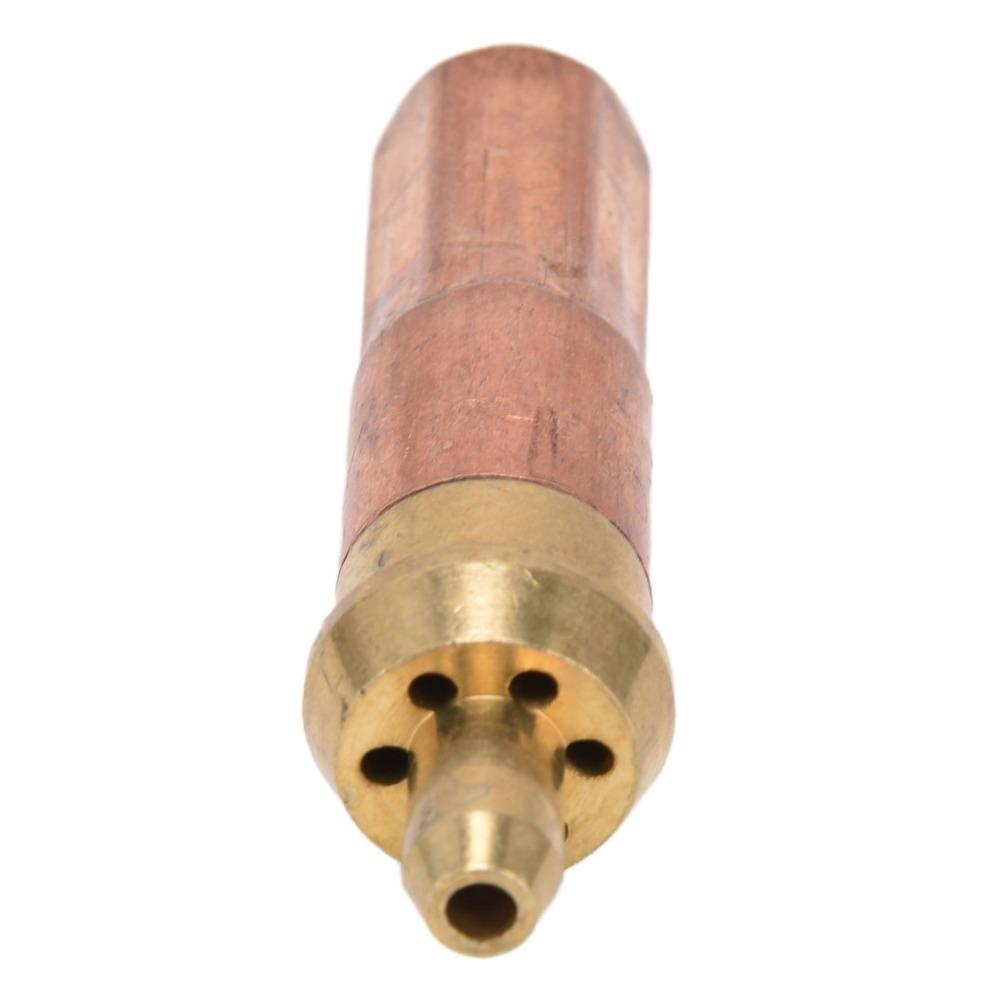 5pcs 73mm Length Propane Cutting Tip Set Copper Torch Consumables Oxygen And Gas Cutting
