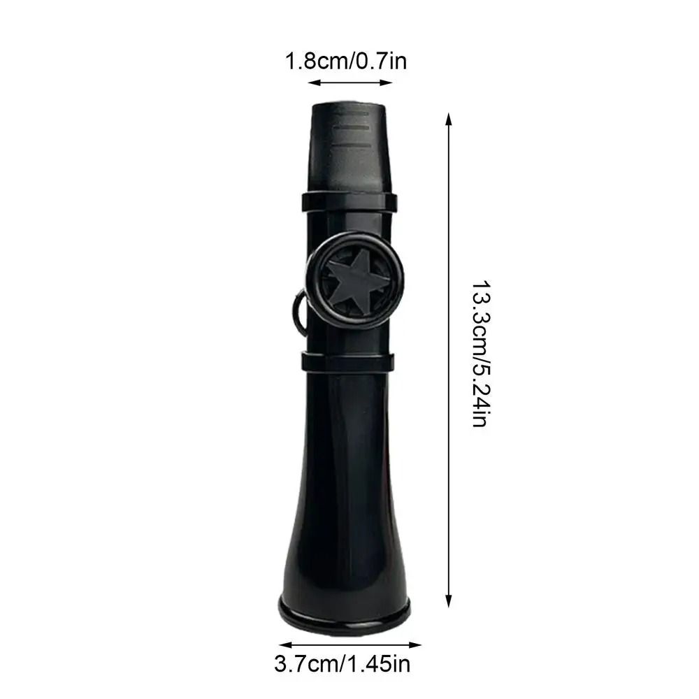 Flute-shaped Colored Flute Wear-resistant ABS Kazoo Instrument Kazoo Instrument  Music Lover