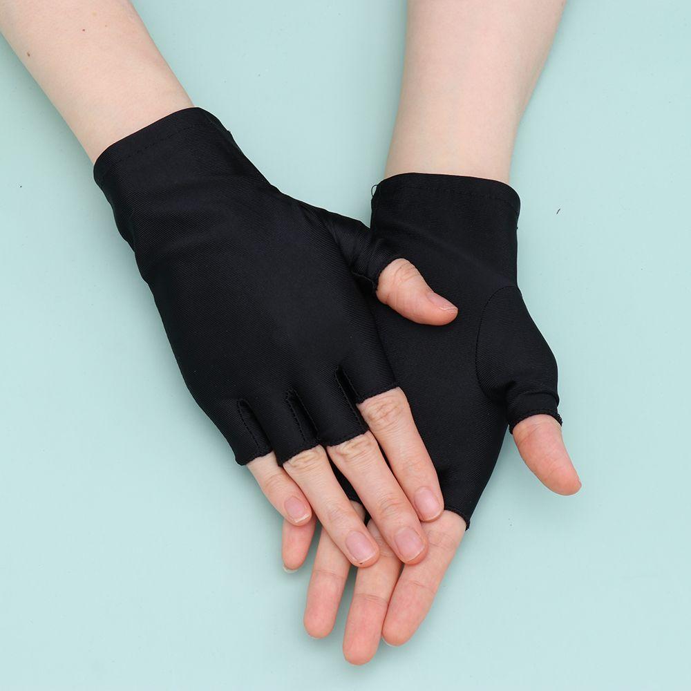 Autumn Short Breathable Summer Mittens Sun Protection Sports/Driving/Biking Half Finger Gloves