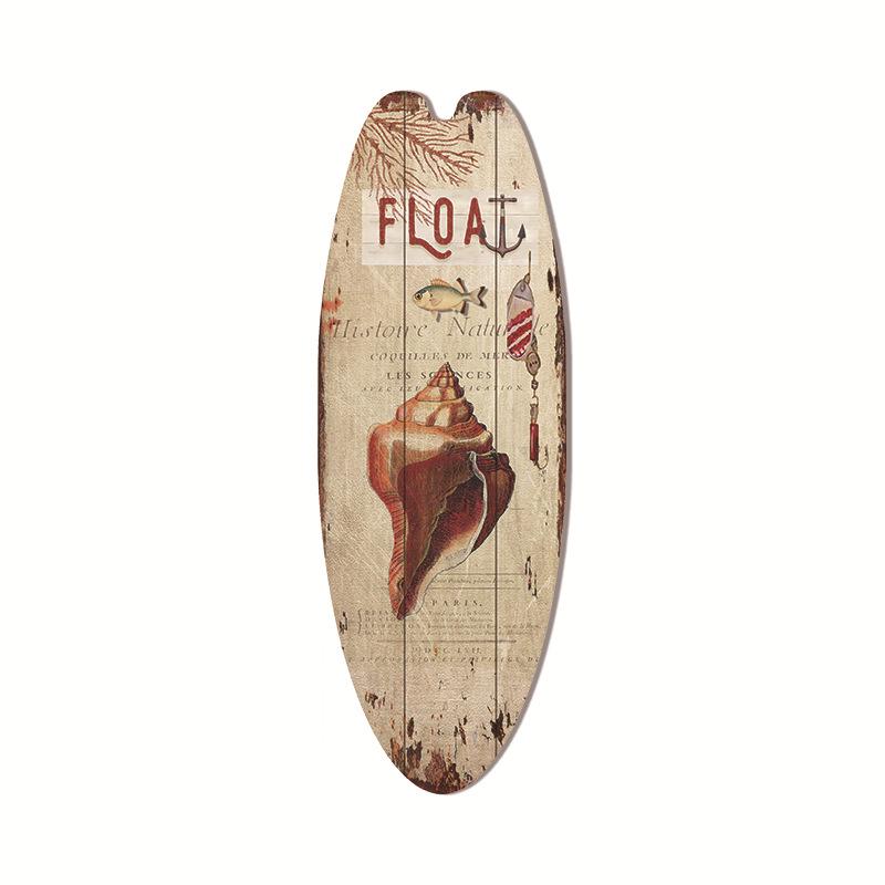 Гавайская подвеска в виде доски для серфинга, пляжное настенное украшение, вывеска