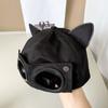 Reverse Wear Sun Visor Cap Cat Ears Sunshade Hat Unisex Hip Hop Hats for Women Cycling