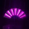 1 шт. светящийся складной веер, светодиодный игровой вентилятор, красочные ручные светодиодные вентиляторы Abanico для танцевальной неоновой вечеринки, украшения для ночного клуба DJ