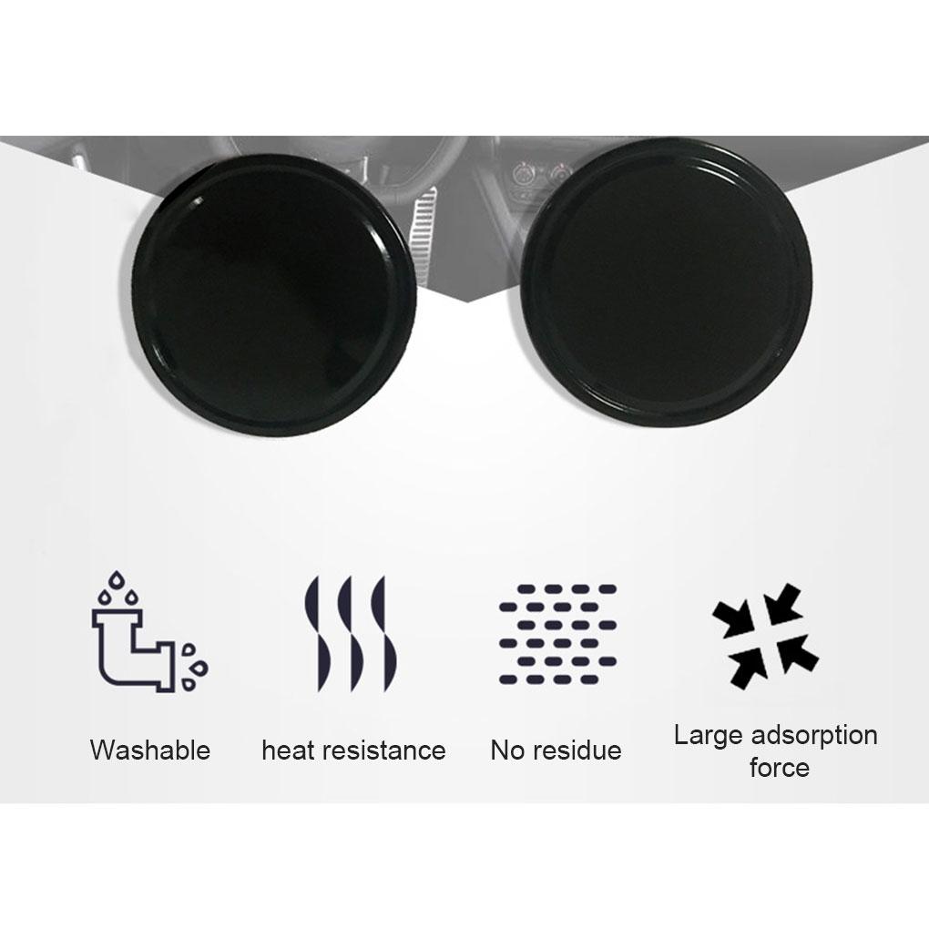 Нескользящая накладка на приборную панель автомобиля, противоскользящий коврик для держателя телефона в центральной консоли, портативная силиконовая накладка