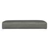 Pouf coffre pliable "Lilou" Atmosphera - Gris -