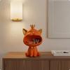 Feline Key Holder Tabletop Display Feline Coin Tray Desktop Ornament Decorative Home Decor Cute for Desk