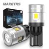 2x Двухцветный переключатель T10 LED W5W Автомобильные боковые и салонные огни 12В Лампа 2835 Чипов 194 168 Белый 6000K Парковочные и купольные лампы