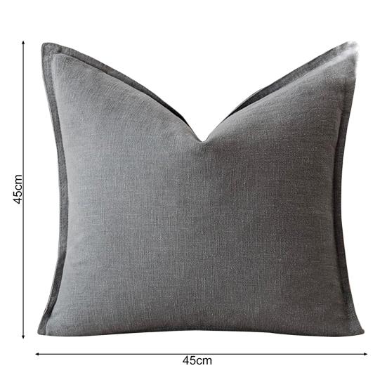 Наволочка Чистый цвет в стиле бохо с широкими полями для домашнего офиса, вечеринки, декора спальни