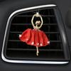 Автомобильный освежитель воздуха Ballerina Girl, зажим для духов, розетка для кондиционера, освежитель воздуха Ballerina Girl, зажим для ароматизаторов, автомобильные аксессуары