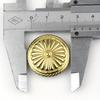 Латунные кончо с винтовым креплением, заклепки, декоративные пуговицы в виде цветка и звезды для кожаного ремесла, кошелька, сумки, седла, ремня