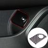 Carbon fiber Trunk switch button cover trim For Maserati Ghibli 2014-2015