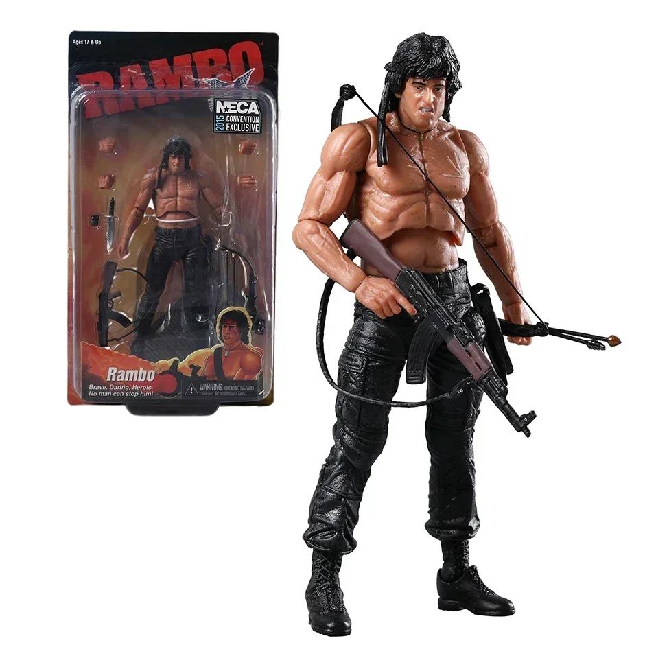 Instant Ship Rambo Force Of Freedom SDCC Limited Action Figure NECA | Handmade Toy Model Decor