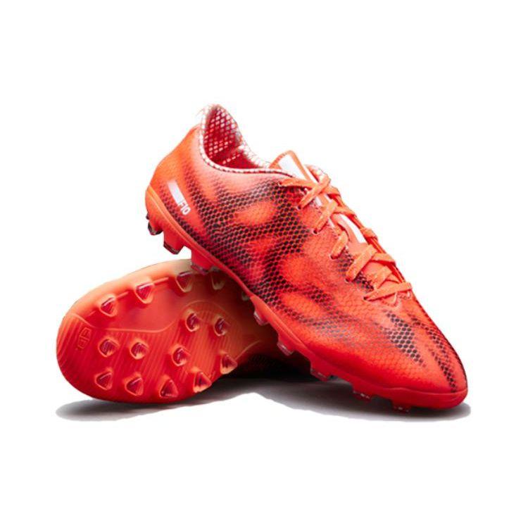 Adidas F10 Кружево AG (Резиновые короткие шипы) Ткань искусственной травы Нескользящие Износостойкие Легкие Футбольные бутсы Мужские Футбольные бутсы Красные M29545