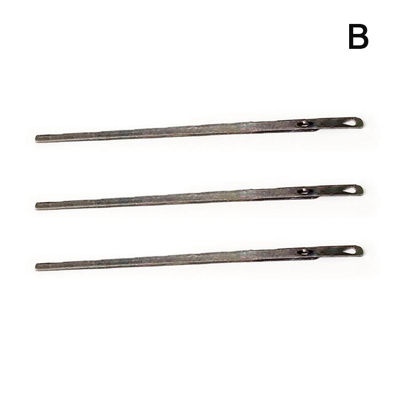 3Pcs Leather Sewing Craft Tool Leather Rope Needle Leather Needle Double Hole