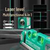 Перезаряжаемый лазерный уровень три-в-одном с пузырьковым уровнем и рулеткой