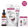 BellA Contour Chin Neck Lifting Ampoule Neck Serum + Neck CreAm 2 Piece Set  + 2 AntioxidAnt Ampoule Lifting PAcks As A  Gift 