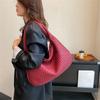 French High-End Woven Bag For Women, Versatile Shoulder Bag, Niche Texture Portable Commuter Bag