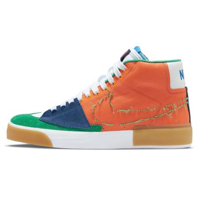 Sb Zoom Blazer Mid Edge Safety Orange University Gold Обувь для скейтбординга DA2189-800