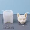 3D Кошка Свеча Силиконовая Форма Сделай Сам Собака Складывание Музыка Ароматерапия Свеча Ручной Работы Подарок Китти Гипс Смола Ювелирная Форма