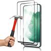 [2 Pieces] Tempered Glass for Samsung Galaxy S22 Plus - Full 3D Protection with Black Borders
