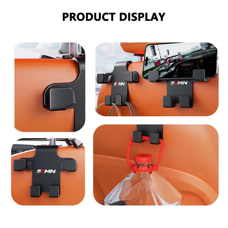 bsqrw5 Car Interior Seat Hook Sundry Storage Holder Accessories For Toyota chr Corolla Camry rav4 Yaris GR prius avensis
