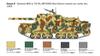 Итальянская САУ времен Второй мировой войны Semovente M42 da Пластиковая модель IT6584 PLATZ/Italeri 1/35 Самоходная 75/34 (танк)