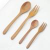Nagao Sao Wood Spoon and Fork Set, Small, Wooden