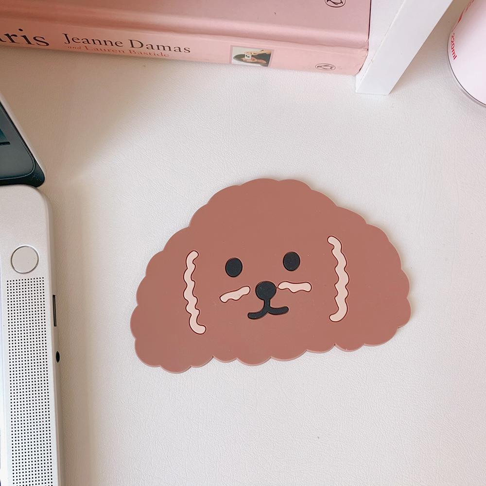 Мультфильм 1 шт. Силиконовый обеденный стол подставка под тарелки кухонные принадлежности коврик чашка бар кружка мультфильм животные подставки для напитков